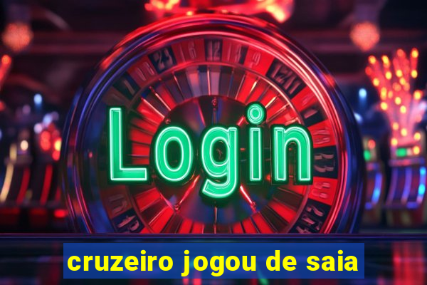 cruzeiro jogou de saia